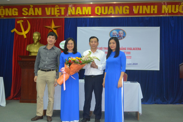 Đại hội Chi bộ Trường cao đẳng Viglacera nhiệm kỳ 2020 - 2022